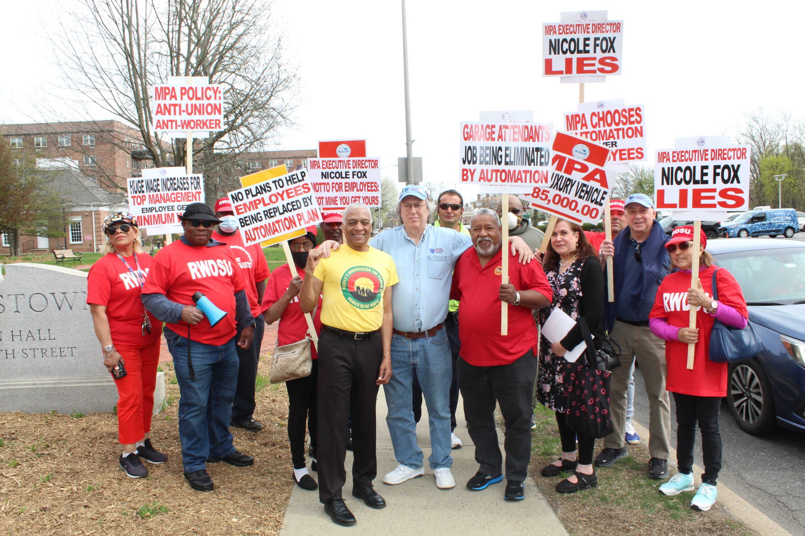 "New Jersey Workers Protest Against the Implementation of Automation in the Workplace"