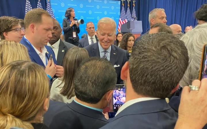 Many Americans credit Biden for economy, but don't feel personal benefit, Monmouth Poll finds