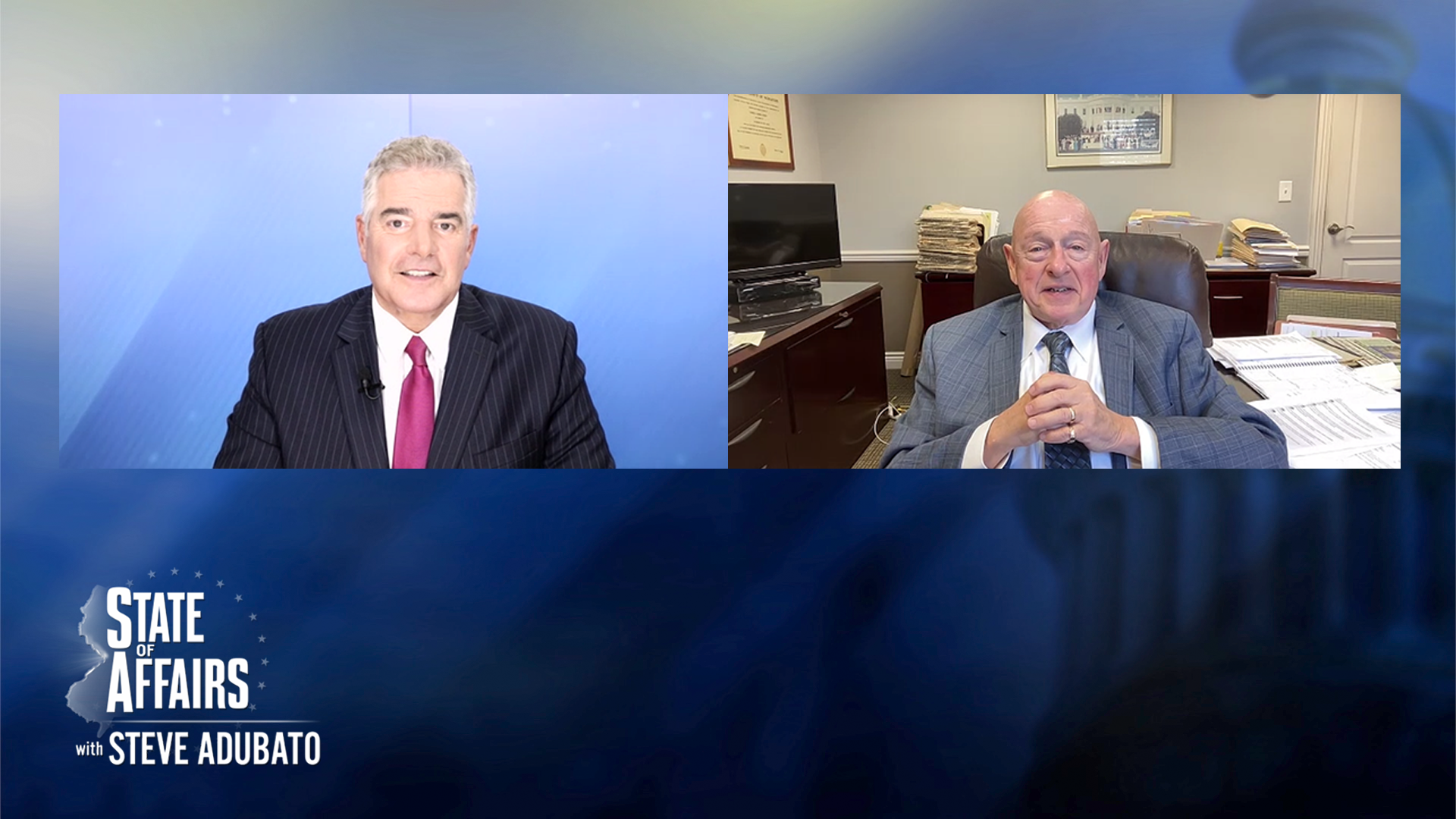 Senator Smith and Steve Adubato Discuss the Future of Clean Energy in New Jersey on Insider NJ