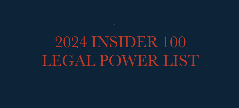 “Download the PDF of Insider NJ’s 2024 Insider 100 Legal List Publication”