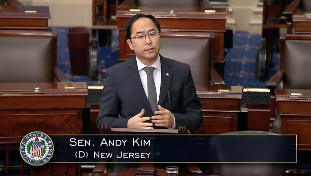 Senator Kim criticizes Trump Administration for 'Chaos and Corruption', according to Insider NJ