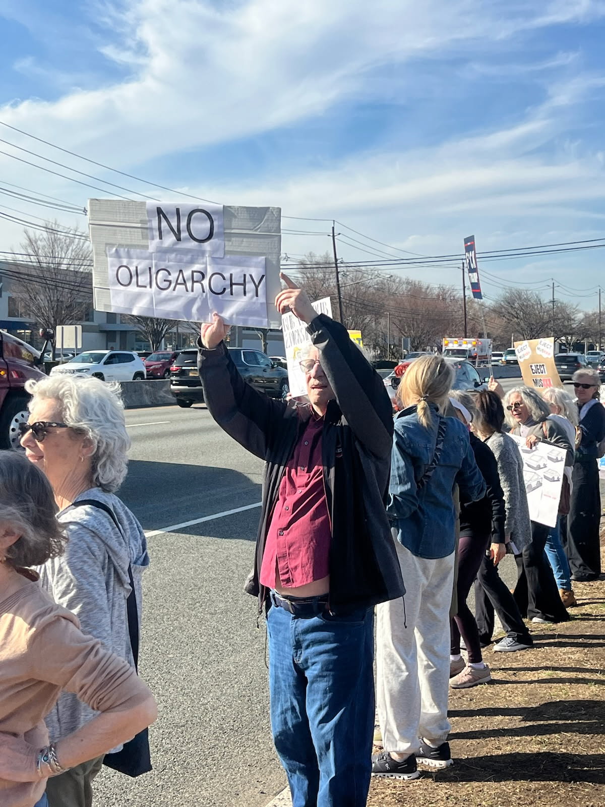 NJ Protesters Advocate for Consumer Boycott of Tesla - Insider NJ